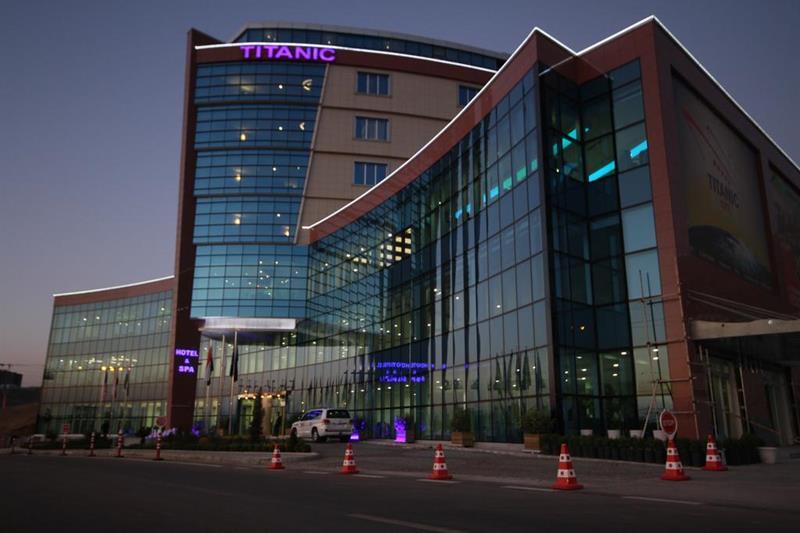 Titanic Hotel & Spa スレイマニヤ エクステリア 写真 Titanic Business Center